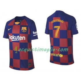 Divisa di Calcio Barcellona Philippe Coutinho 7 Prima 2019/2020 